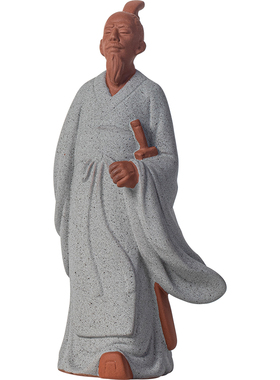 疯猴紫砂摆件中式屈原历史人物