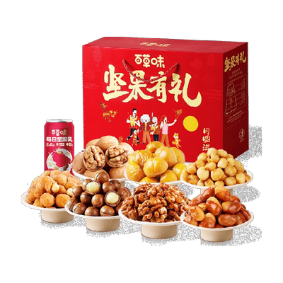百草味坚果零食礼盒
