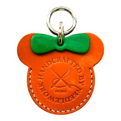 两针一线迷奇真皮创意门禁卡套