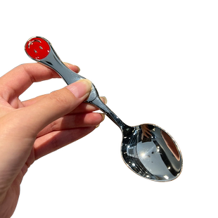 【老板娘家里自用款】18/10不锈钢儿童勺子宝宝勺卡通喂饭甜品勺