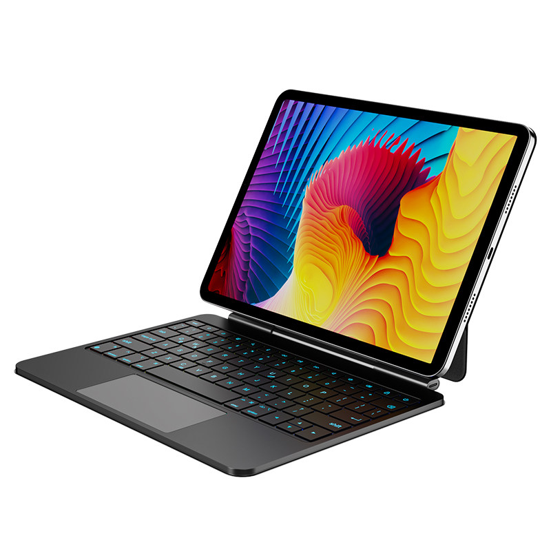 YIRF2025新款iPadpro11/13寸铝合金苹果平板智能妙控一体键盘轻薄便捷Air7/6/5磁吸悬浮保护套蓝牙鼠