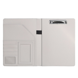 A4文件夹量房谈单本多功能皮质经理资料夹商务销售合同汇报请示夹