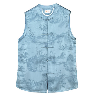 2025新款太极服马甲女款春秋高端国风太极拳练功服武术服装单上衣