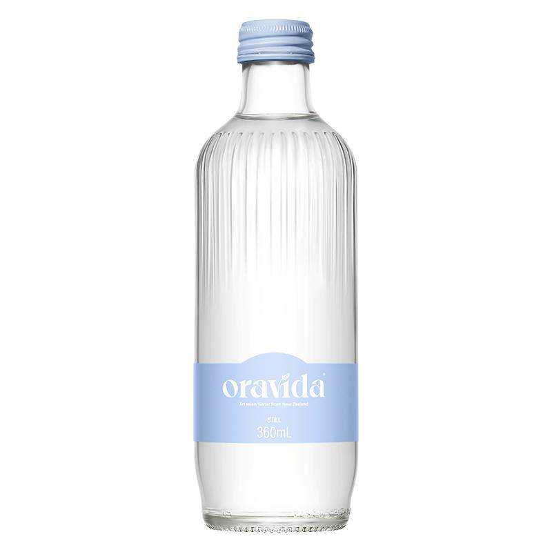 【米其林佐餐水】Oravida兰维乐新西兰进口矿泉水360ml*4/12/24瓶