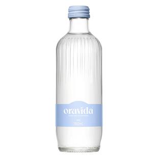 Oravida兰维乐新西兰进口无气玻璃瓶矿泉水360ml