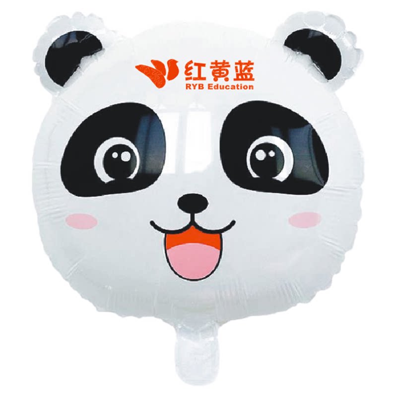 拉布布动物铝膜气球印刷广告logo
