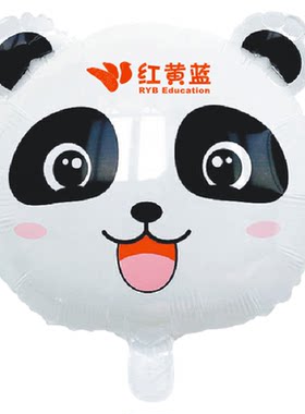 拉布布动物铝膜气球印刷广告logo