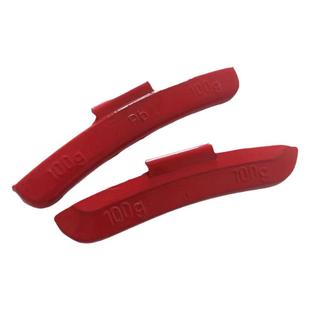 车轮平衡块平衡机矫正校准平衡块100克铅质卡钩铅块平衡机校正块