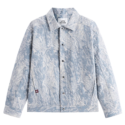 【商场同款】太平鸟男装 2026年春季新款潮流牛仔夹克男B2BJG1184