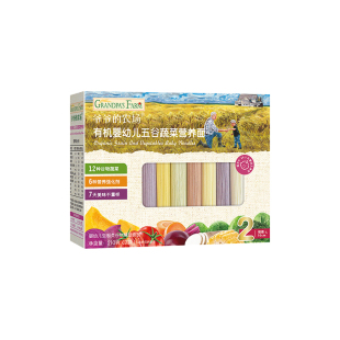 【有机面任选专享】爷爷的农场有机婴幼儿面条宝宝辅食面条碎碎面