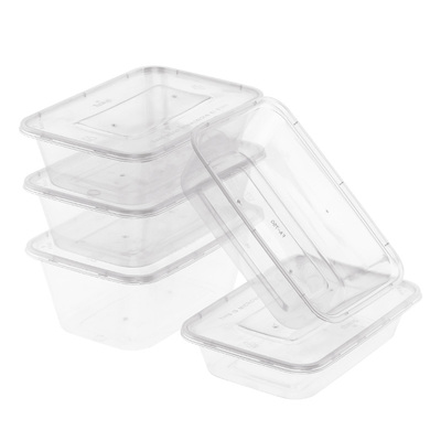 长方形塑料外卖打包盒一次性餐盒