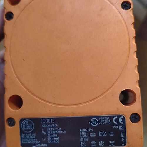 【询价】ID0013   IDE2060-FBoA 传感器适用