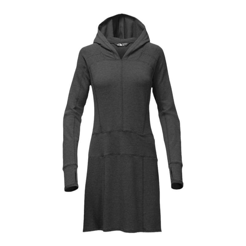 The North Face/北面女连衣裙春秋长袖连帽纯色美国直邮tnf716