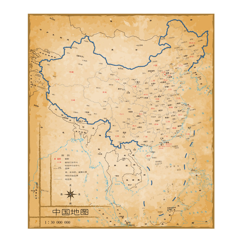 旅游足迹照片墙迷你小地图可定制不同尺寸适合毛毡软木板扎钉标注