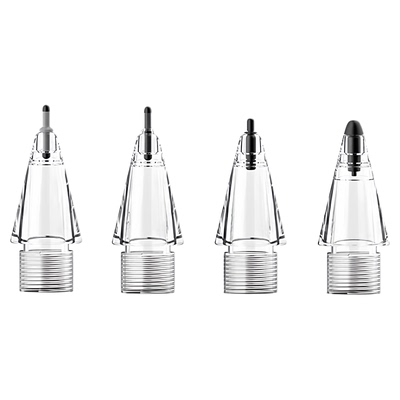 海米迪苹果applepencil笔尖pro针管pencil笔尖一二代静音笔头防滑金属笔头耐磨ipadpencil可替换电容笔笔套