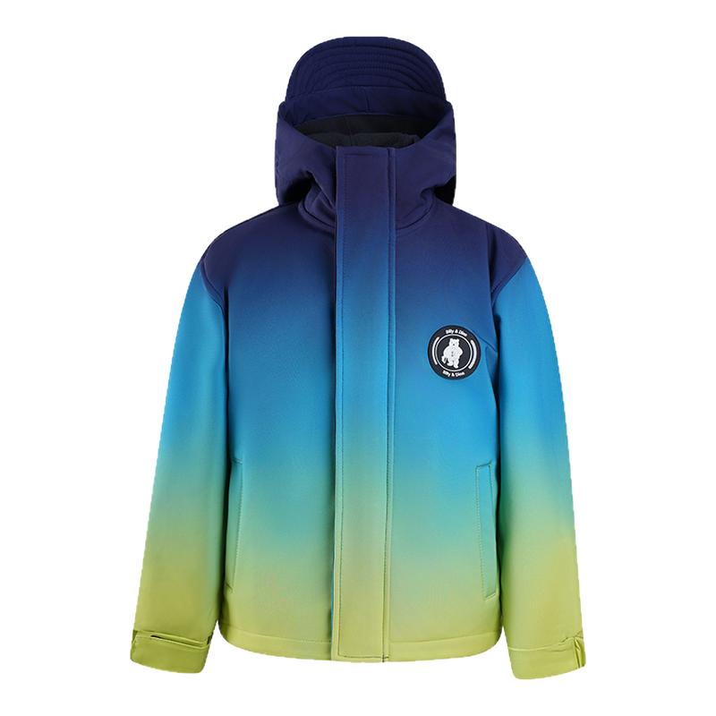 雪中飞三合一儿童羽绒服加绒外套
