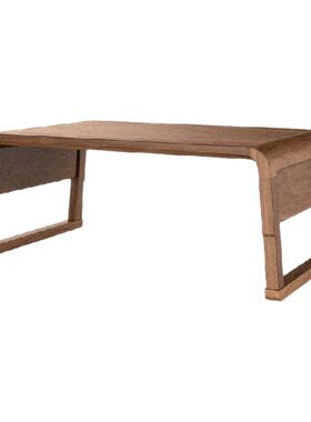 新中式实木炕桌黑胡桃木日式榻榻米茶室茶桌禅意阳台飘窗茶台炕几