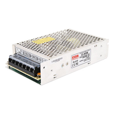 明伟开关电源60W双组输出5v24v