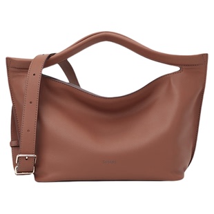 RABEANCO桦碧YEN单肩包女斜挎包牛皮手提包小众设计通勤包手拎包