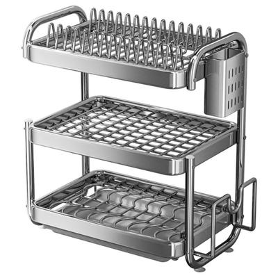 不锈钢碗架加强承重大容量