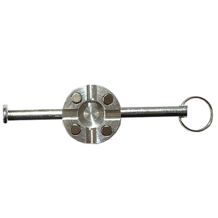 阀门钥匙磁性锁闭阀钥匙开关扳手自来水表前暖气钥匙DO一十通用