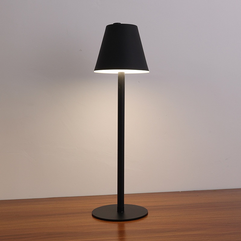 亚马逊led充电酒吧台灯复古装饰床头灯个性餐厅桌灯氛围创意触摸