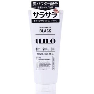 日本UNO吾诺男士洗面奶洁面乳泡沫控油保湿清角质清洁130g150g