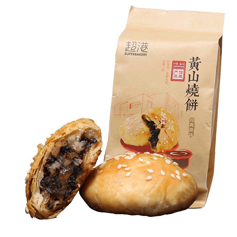 零食黄山烧饼超港糕点