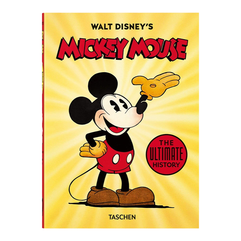 【预售】[TASCHEN 40th]Walt Disney’s Mickey Mouse.The Ultimate History.40周年纪念版沃特·迪士尼的米老鼠档案原版图书