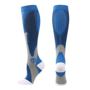 专业运动小腿减压肌能压缩袜跑步女男马拉松健身跳绳骑行压力袜子