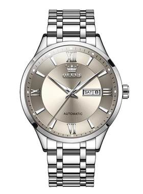 欧利时男士机械表全自动商务夜光