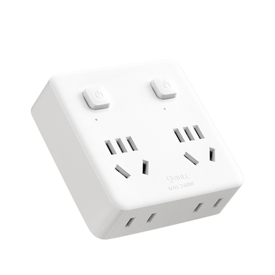 公牛一转四转换器插座