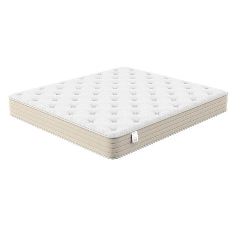 顾家家居顾家木艺抑菌防螨护脊轻音独袋簧卷包乳胶席梦思床垫9506