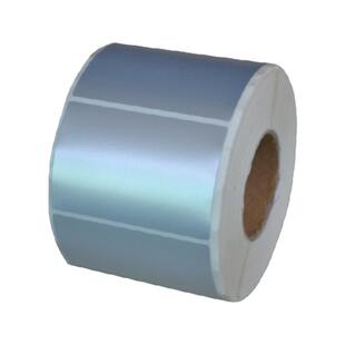 热卖白色哑银纸60x40 60X35防水标签纸 PETPVC不干胶纸TSC244 gk888t gt820 CP2140 3140L g500u条码打印纸