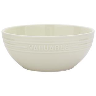 松露白餐具陶瓷网红碗饭碗炒菜盘子高级感大容量汤碗深盘家用汤盘