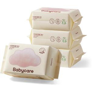 babycare全新小熊巾干湿两用新生洗脸巾婴幼儿宝宝专用非棉柔巾