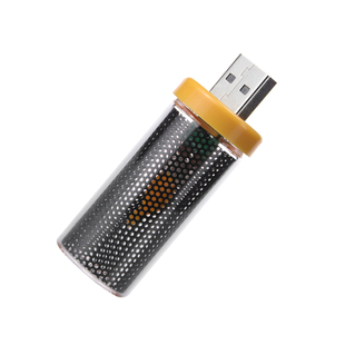 桌面usb氛围感led仿真火焰灯插电电子圣诞网红蜡烛小夜灯RX9022