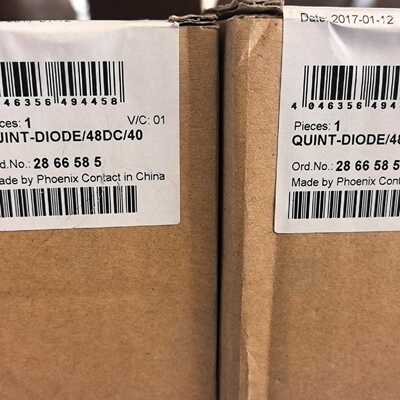 全新原装QUINT-DIODE/48DC/40，订货号286