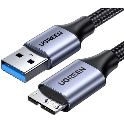 绿联usb3.0移动硬盘数据线连接线