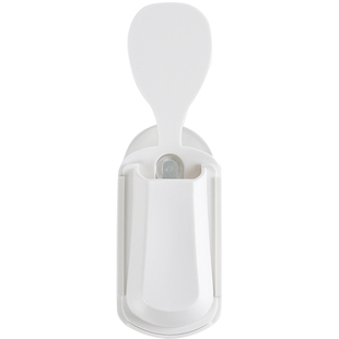 创意厨房电饭煲饭勺收纳架吸盘家用汤勺架饭店打饭铲托饭勺座挂架