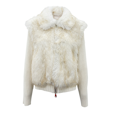 OTEBANBASS美拉德环保皮草外套