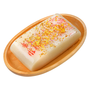 无锡特产桂花白糖年糕穆桂英美食手工拉丝小时候小吃烤蒸传统糕点