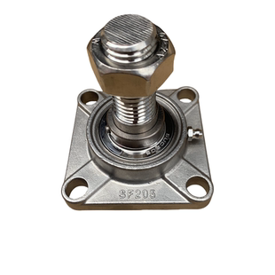 重型庭院门铝艺门天地轴 上下转轴 可调地轴 大门铰链 不锈钢材质