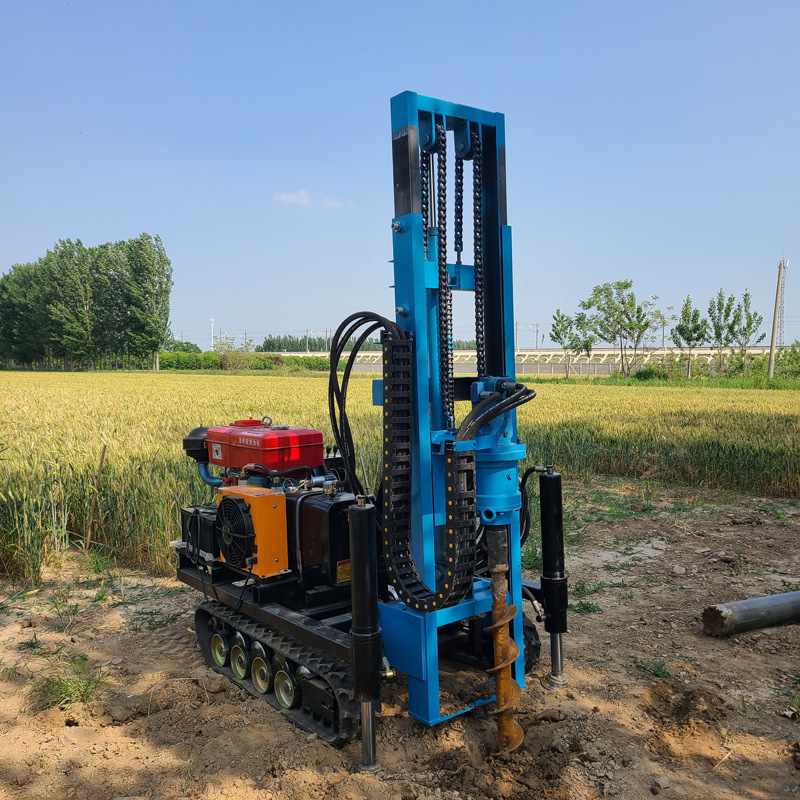 厂家生产小型履带打桩机 快速打桩小型履带打桩机 小型履带打桩机