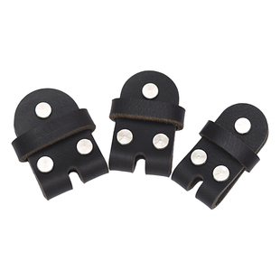 针扣皮带六孔连接皮 针式皮带扣头 简约时尚多色38/34/29mm配螺丝