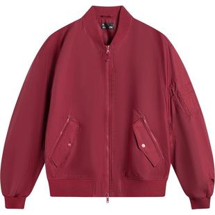 李宁棒球服女秋冬新款飞行夹克男同款美式休闲宽松上衣运动外套