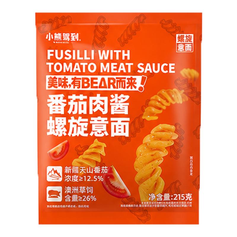 小熊驾到番茄肉酱螺旋意面215g