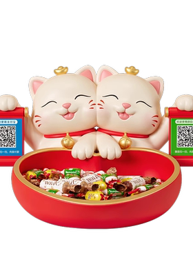 招财小猫摆件开业大吉礼物