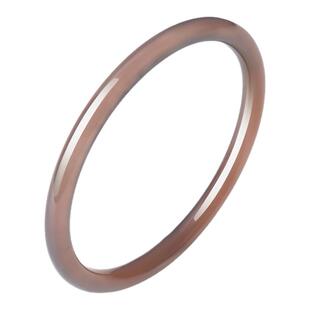 周大生暮山紫叮当镯女国风气质优雅玉髓手镯子生日礼物送女友