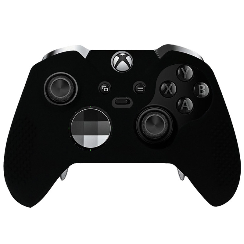 XBOXONE一二代精英手柄保护胶套精英硅胶套防滑防尘防护送摇杆帽